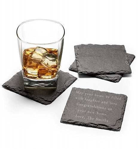 Personalized Slate Coasters