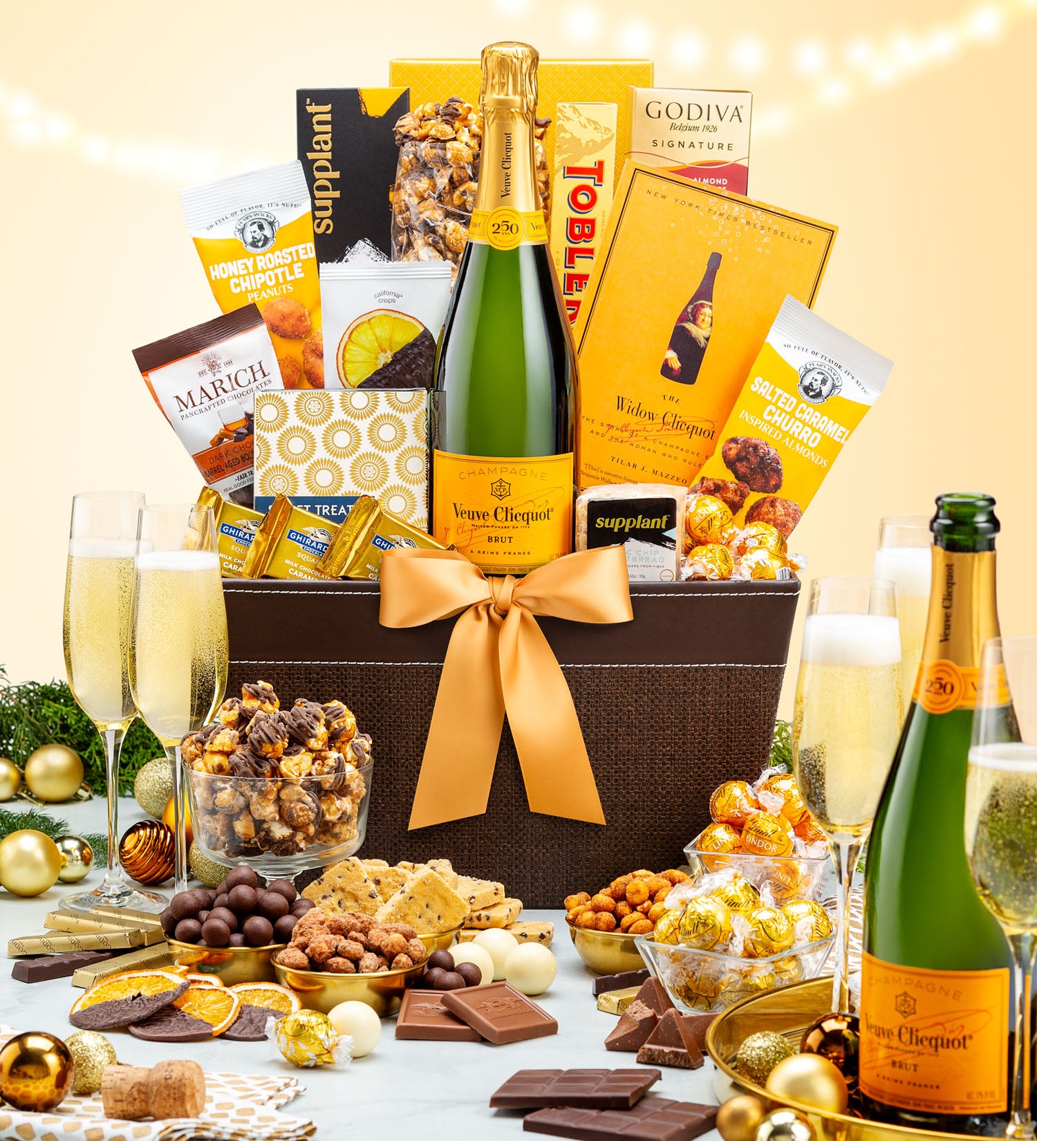 Veuve Clicquot Tasting Holiday Basket