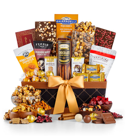 Golden Gourmet Classic Gift Basket