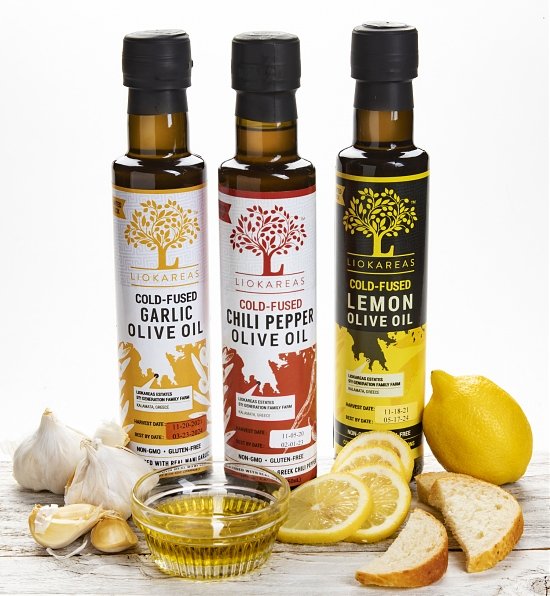 Greek Olive Oil Dipping Gift Set