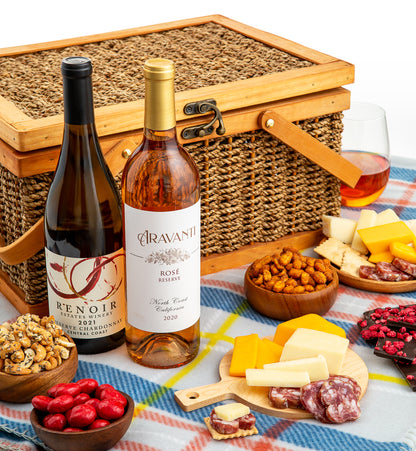 Picnic in the Park Wine Gift Basket