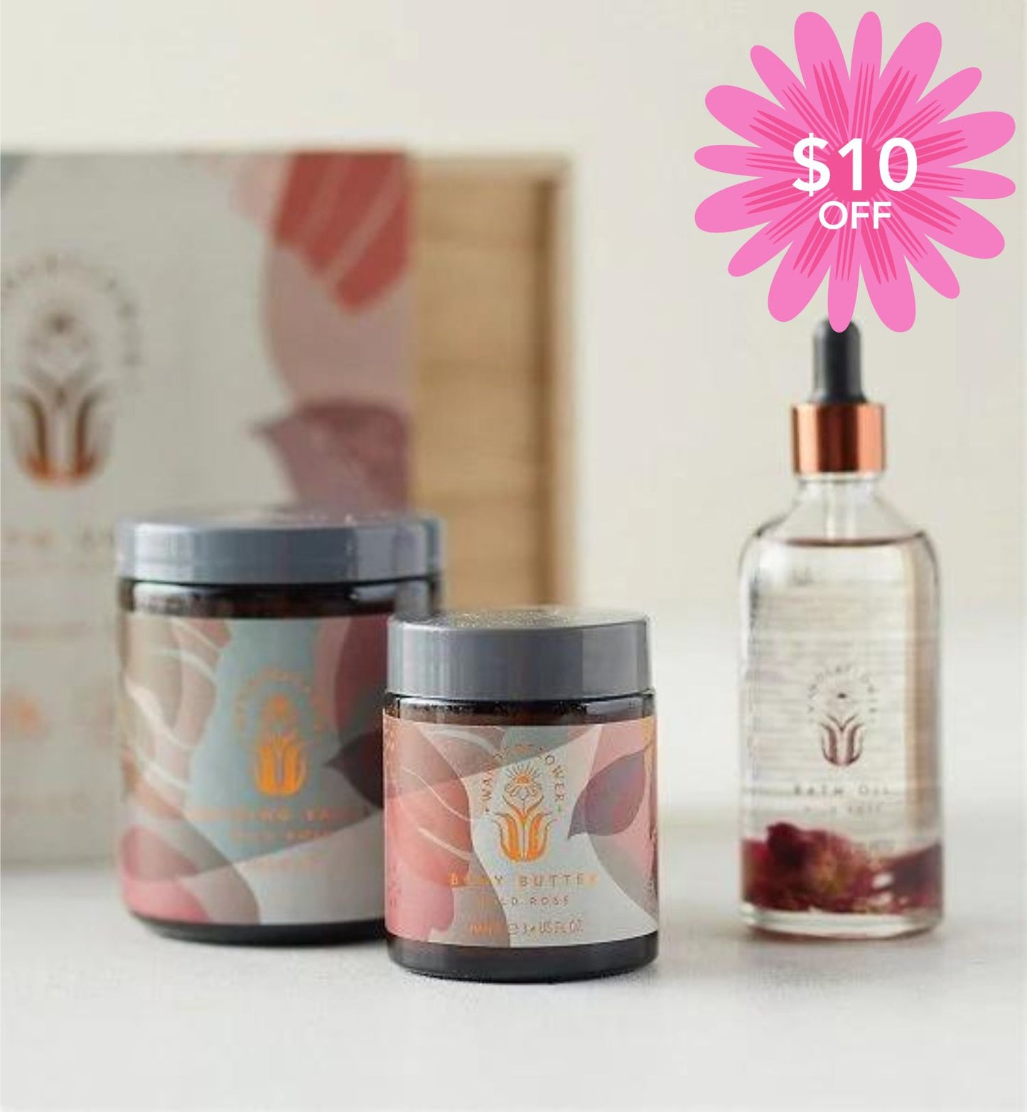 Wild Rose Luxury Spa Gift Box