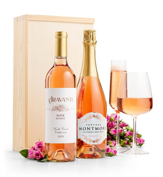 Rosé Duo Wine Crate